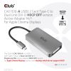 CLUB3D CAC-1510-A video cable adapter 9.84" (0.25 m) USB Type-C DVI Gray4