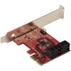 StarTech.com 4P6G-PCIE-SATA-CARD interface cards/adapter Internal2