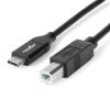 Rocstor Y10C276-B1 USB cable 70.9" (1.8 m) USB B USB C Black3