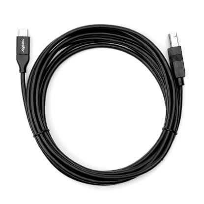 Rocstor Y10C277-B1 USB cable 118.1" (3 m) USB 2.0 USB C USB B Black1