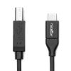 Rocstor Y10C277-B1 USB cable 118.1" (3 m) USB 2.0 USB C USB B Black2