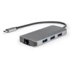 Rocstor Y10A255-A1 interface hub USB 3.2 Gen 1 (3.1 Gen 1) Type-C 5000 Mbit/s Black, Silver1