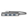 Rocstor Y10A255-A1 interface hub USB 3.2 Gen 1 (3.1 Gen 1) Type-C 5000 Mbit/s Black, Silver4