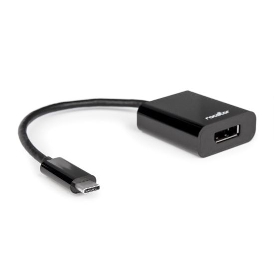 Rocstor Y10A237-B1 video cable adapter USB Type-C DisplayPort1