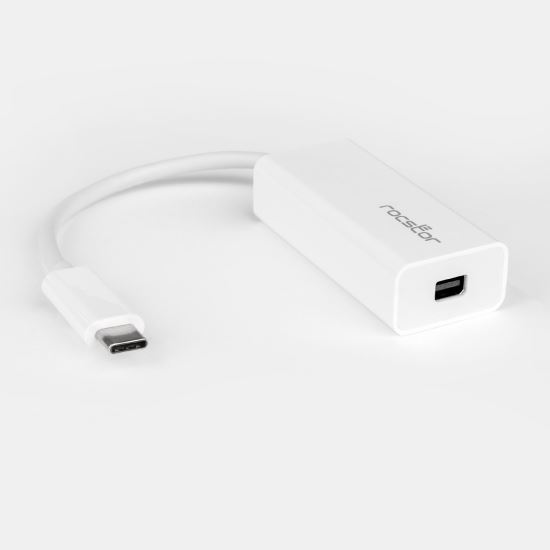 Rocstor Y10A241-W1 DisplayPort cable USB C Mini DisplayPort White1