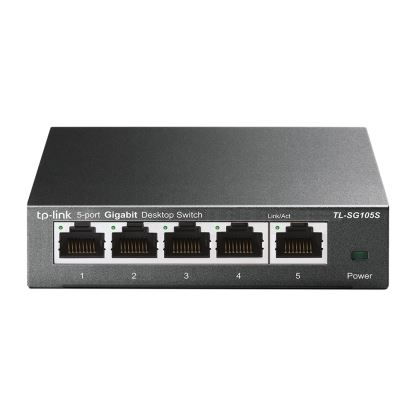 TP-Link TL-SG105S network switch Unmanaged Gigabit Ethernet (10/100/1000) Black1