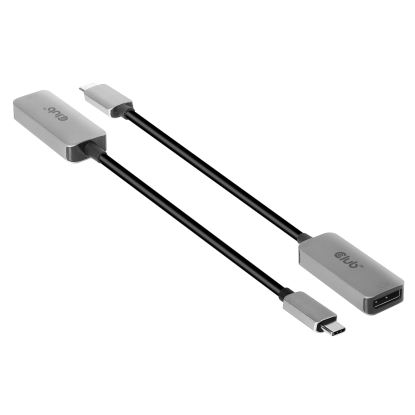 CLUB3D CAC-1567 USB graphics adapter 7680 x 4320 pixels Black, Silver1