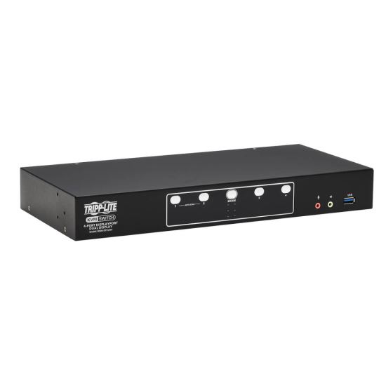 Tripp Lite B006-DP2UA4 KVM switch Rack mounting Black1