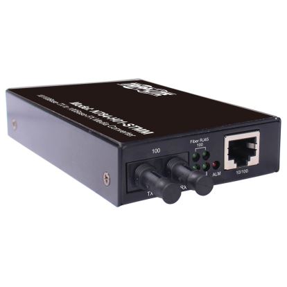 Tripp Lite N784-H01-STMM network media converter 100 Mbit/s 1310 nm Multi-mode Black1