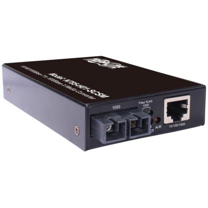Tripp Lite N785-H01-SCSM network media converter 1000 Mbit/s 1310 nm Single-mode Black1
