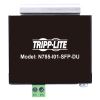 Tripp Lite N785-I01-SFP-DU network media converter 1000 Mbit/s Multi-mode, Single-mode Black6