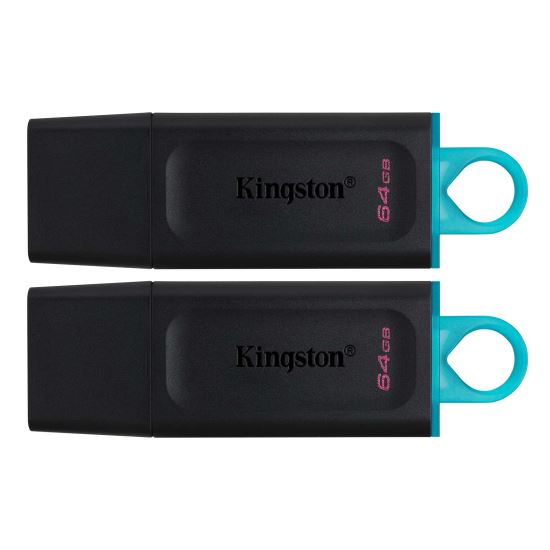 Kingston Technology DataTraveler Exodia USB flash drive 64 GB USB Type-A 3.2 Gen 1 (3.1 Gen 1) Black1