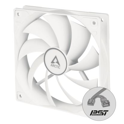 ARCTIC F12 PWM PST (White) Computer case Fan 4.72" (12 cm) 1 pc(s)1