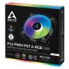 ARCTIC P12 PWM PST A-RGB 0dB Computer case Fan 4.72" (12 cm) Black, White 1 pc(s)5