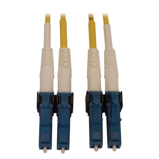 Tripp Lite N370X-01M fiber optic cable 39.4" (1 m) LC OFNR OS2 Blue, Yellow1