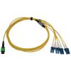 Tripp Lite N390X-02M-8L-AP fiber optic cable 78.7" (2 m) MPO/MTP 4x LC OFNR OS2 Green, Black, Blue, Yellow2