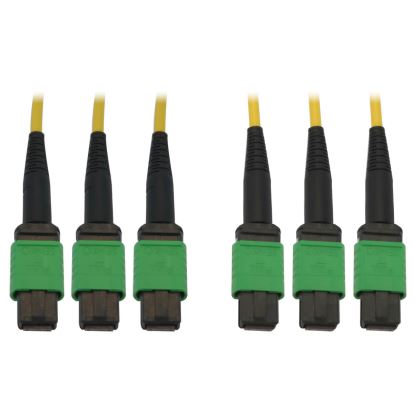 Tripp Lite N392B-10M-3X8AP fiber optic cable 393.7" (10 m) 3x MTP/MPO OS2 Black, Green, Yellow1