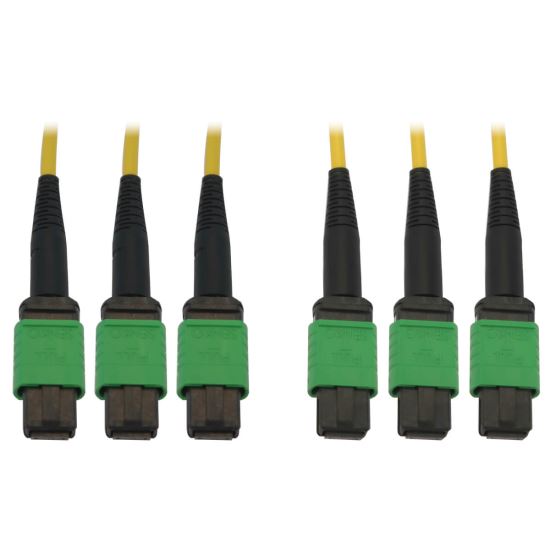 Tripp Lite N392B-10M-3X8AP fiber optic cable 393.7" (10 m) 3x MTP/MPO OS2 Black, Green, Yellow1