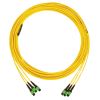 Tripp Lite N392B-10M-3X8AP fiber optic cable 393.7" (10 m) 3x MTP/MPO OS2 Black, Green, Yellow2