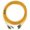 Tripp Lite N392B-15M-3X8AP fiber optic cable 590.6" (15 m) 3x MTP/MPO OS2 Green, Black, Yellow2