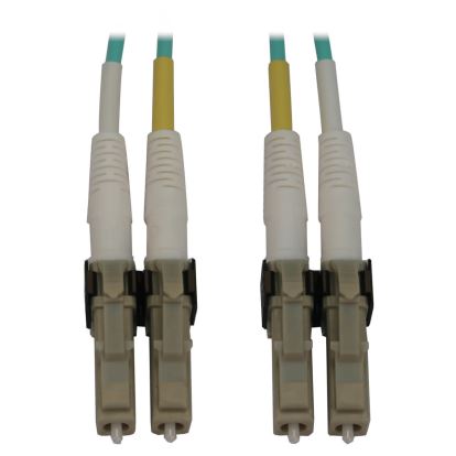 Tripp Lite N820X-01M fiber optic cable 39.4" (1 m) LC OFNR OM3 Aqua color, Beige1