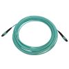 Tripp Lite N842B-10M-12-MF fiber optic cable 393.7" (10 m) MPO/MTP OFNR OM3 Aqua color, Black2