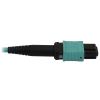 Tripp Lite N844B-01M-12-P fiber optic cable 39.4" (1 m) MPO/MTP OFNR OM3 Aqua color, Black3