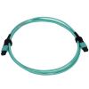 Tripp Lite N844B-02M-12-P fiber optic cable 78.7" (2 m) MPO/MTP OFNR OM3 Aqua color, Blue2