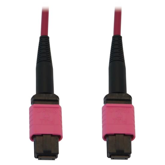 Tripp Lite N845B-01M-12-MG fiber optic cable 39.4" (1 m) MPO/MTP OFNR OM4 Black, Magenta1