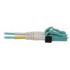 Tripp Lite N845X-01M-8L-MG fiber optic cable 39.4" (1 m) MPO/MTP 4x LC OFNR OM4 Aqua color, Black, Magenta5