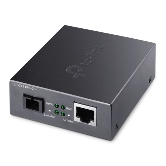 TP-Link TL-FC111PB-20 network media converter 100 Mbit/s Black1