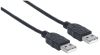 Manhattan 353915 USB cable 118.1" (3 m) USB 2.0 USB A Black2