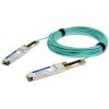 AddOn Networks QSFP-OTU4-AOC15M-AO InfiniBand cable 590.6" (15 m) QSFP28 Turquoise1