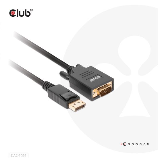 CLUB3D CAC-1012 DisplayPort cable 78.7" (2 m) Black1