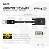 CLUB3D CAC-1012 DisplayPort cable 78.7" (2 m) Black4