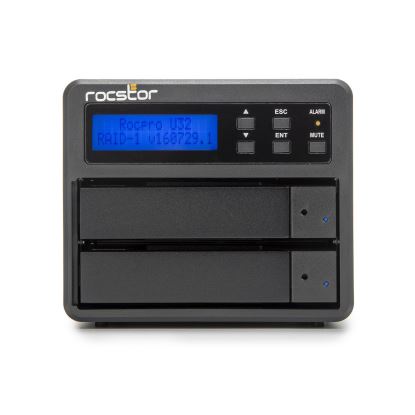 Rocstor GP43XX-01 disk array Desktop Black1