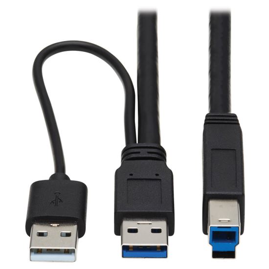 Tripp Lite U328-025-1 USB cable 300" (7.62 m) USB 3.2 Gen 1 (3.1 Gen 1) USB A USB B Black1