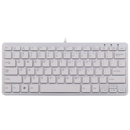 R-Go Tools RGOECQYW keyboard USB QWERTY White1