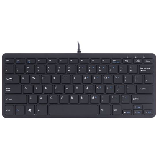 R-Go Tools RGOECQYBL keyboard USB QWERTY US English Black1