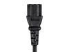 Monoprice 24192 power cable Black 35.8" (0.91 m) C14 coupler C13 coupler5