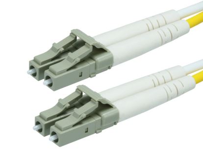 Monoprice 11869 fiber optic cable 472.4" (12 m) LC OFNR OM3 Yellow1