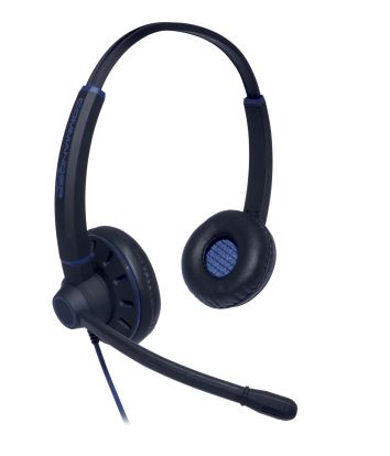 JPL Commander-PB V2 Headset Wired Head-band Office/Call center Black, Blue1