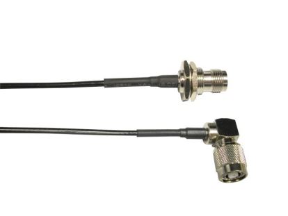 Ventev 100-02RA-03-P18L coaxial cable 17.7" (0.45 m) RPTNC Black1