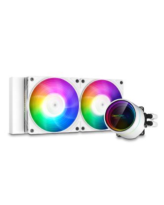 DeepCool CASTLE 240EX A-RGB WH Processor All-in-one liquid cooler 4.72" (12 cm) White1