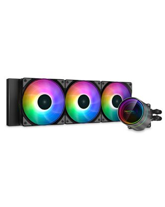 DeepCool CASTLE 360EX A-RGB Processor All-in-one liquid cooler 4.72" (12 cm) Black1