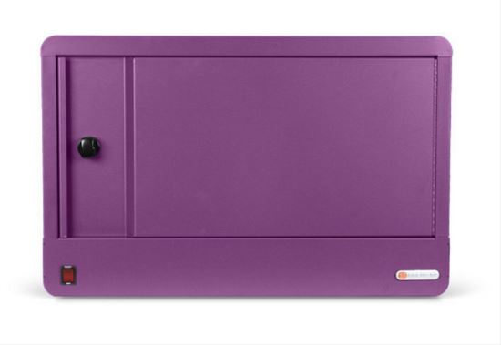 Bretford CUBE Micro Station Portable device management cabinet Purple1