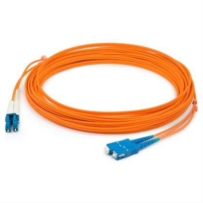 AddOn Networks ADD-SC-LC-3M5OM4-OE fiber optic cable 118.1" (3 m) CMR OM4 Orange1