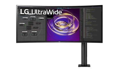 LG 34BP88CN-B computer monitor 34" 3440 x 1440 pixels UltraWide Quad HD LED Black1