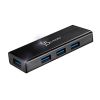 j5create JUH340 interface hub USB 3.2 Gen 1 (3.1 Gen 1) Micro-B 5000 Mbit/s Black2