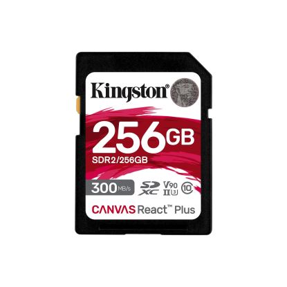 Kingston Technology Canvas React Plus 256 GB SD UHS-II Class 101